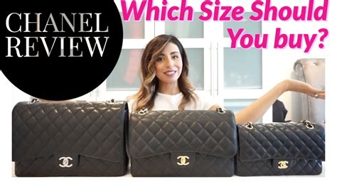 chanel maxi flap vs medium